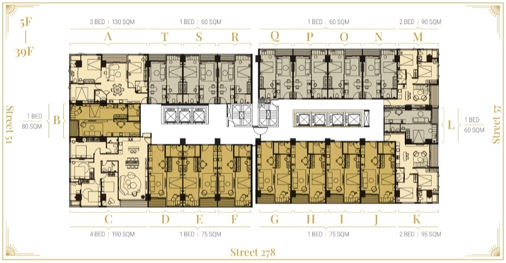 Апартаменты в Пномпене, Камбоджа, 75 м² - фото 5