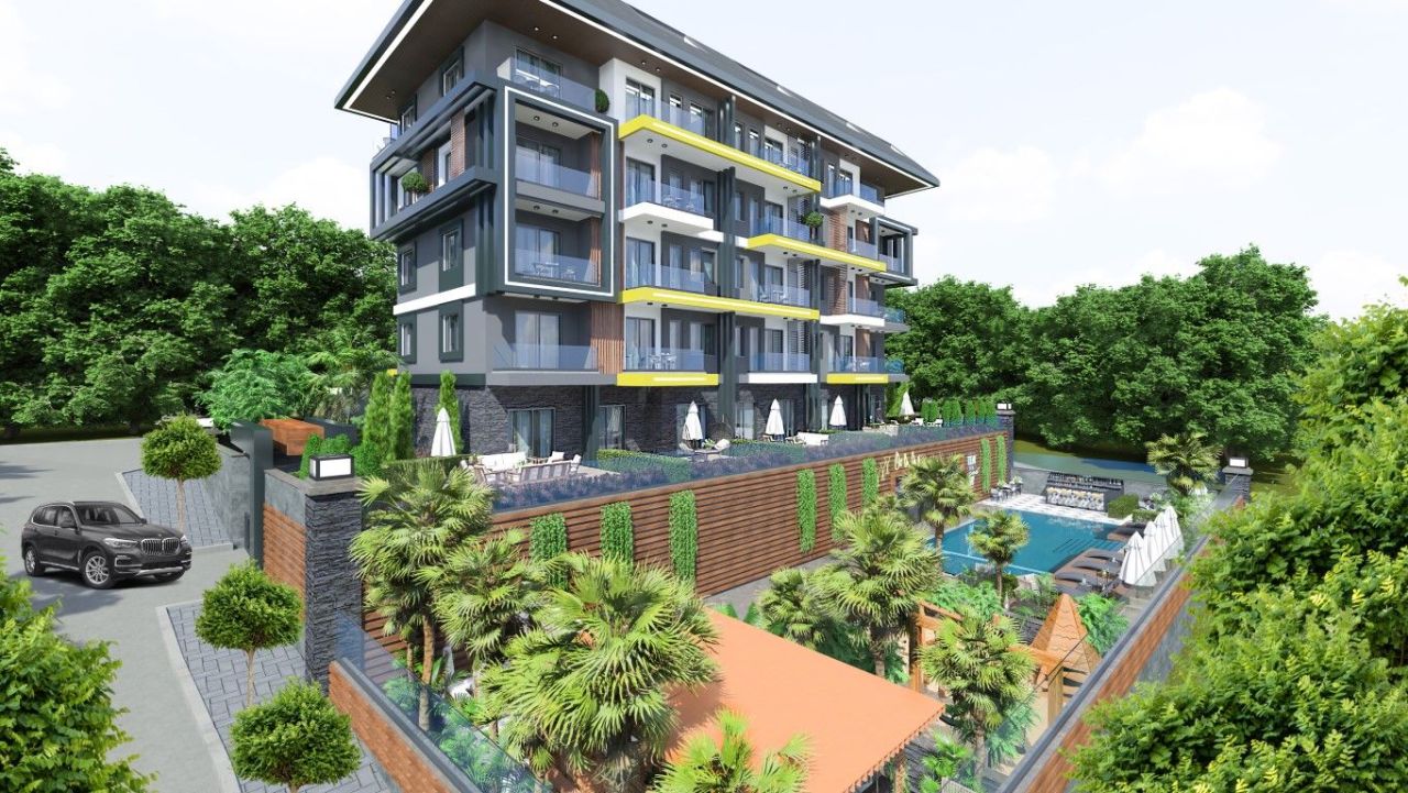 Апартаменты в Алании, Турция, 42 м² - фото 3
