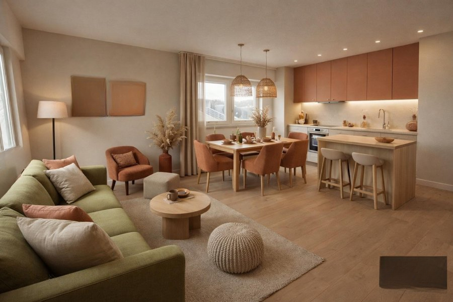 Квартира в Люксембурге, Люксембург, 65 м² - фото 2