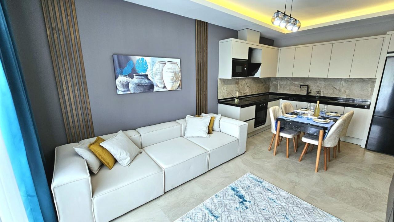 Апартаменты в Алании, Турция, 65 м² - фото 4