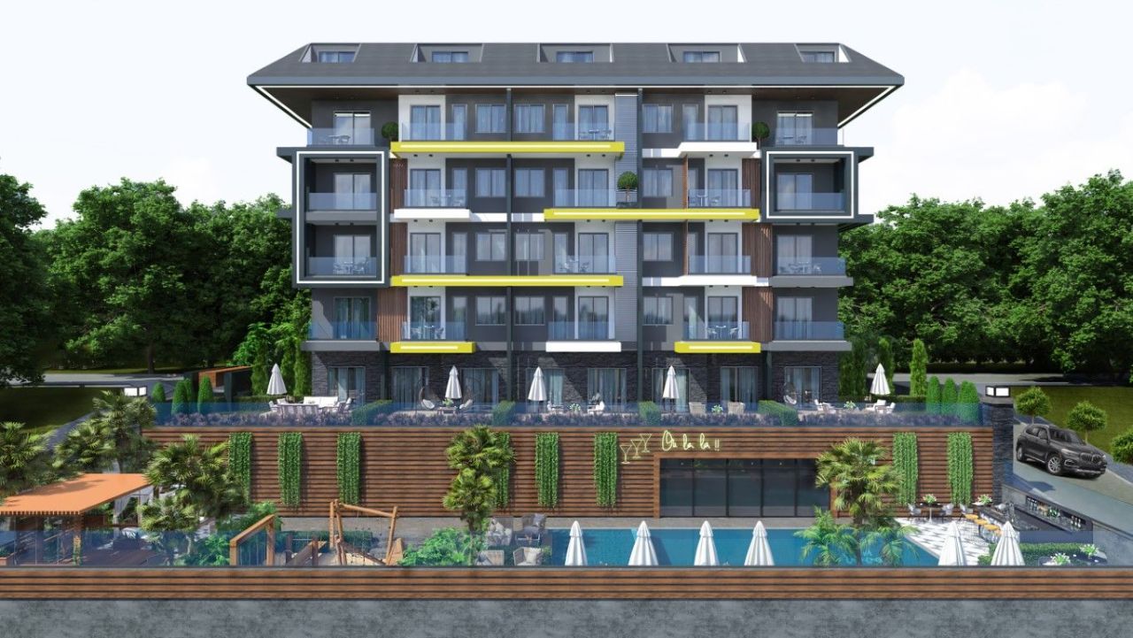 Апартаменты в Алании, Турция, 42 м² - фото 4
