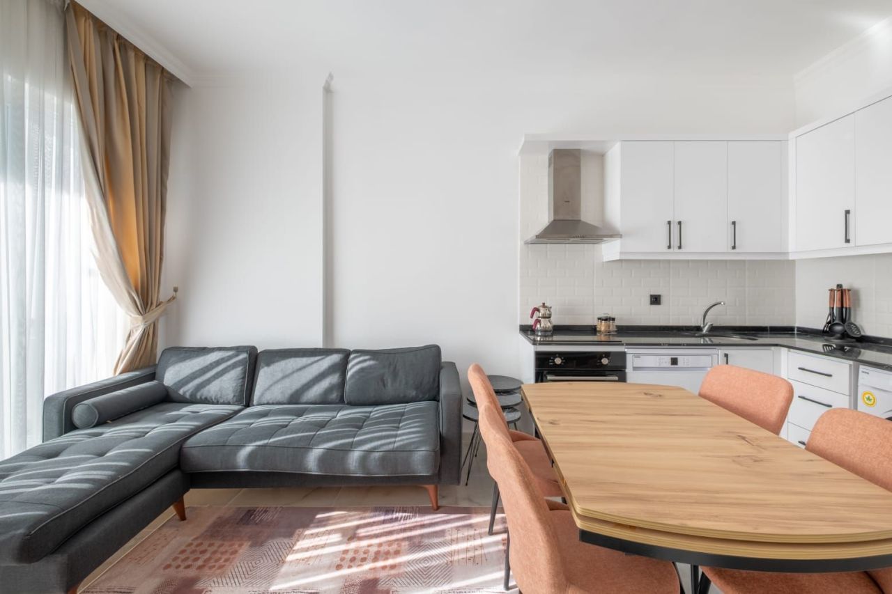 Апартаменты в Алании, Турция, 55 м² - фото 6