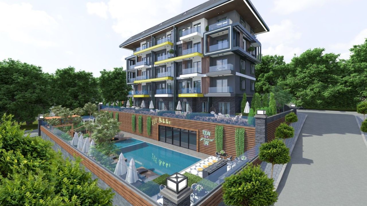 Апартаменты в Алании, Турция, 42 м² - фото 6
