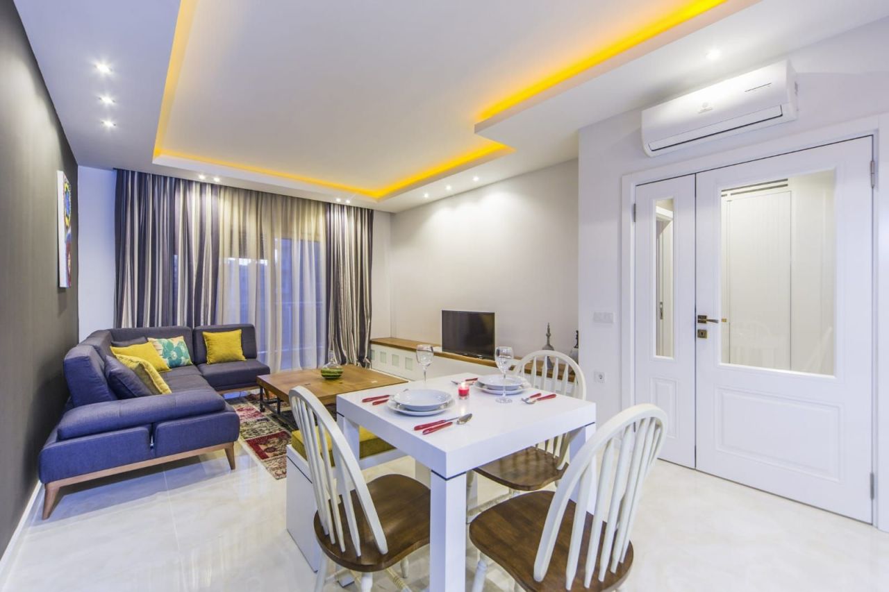 Апартаменты в Алании, Турция, 65 м² - фото 8