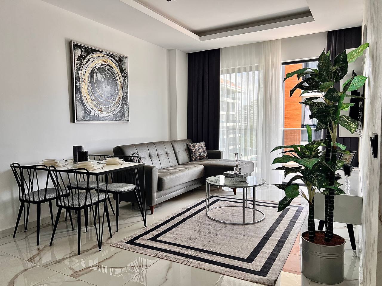 Апартаменты в Алании, Турция, 55 м² - фото 10