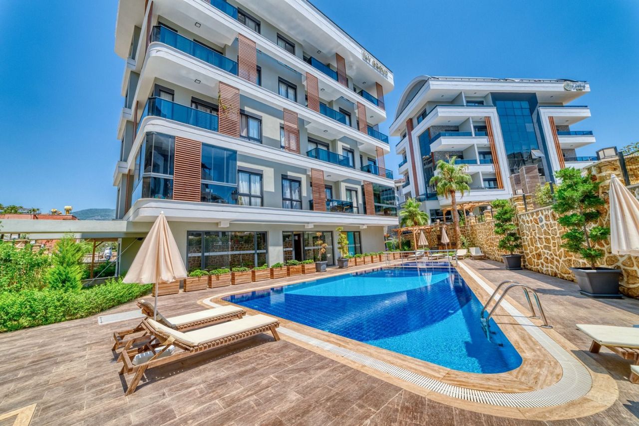 Апартаменты в Алании, Турция, 45 м² - фото 11