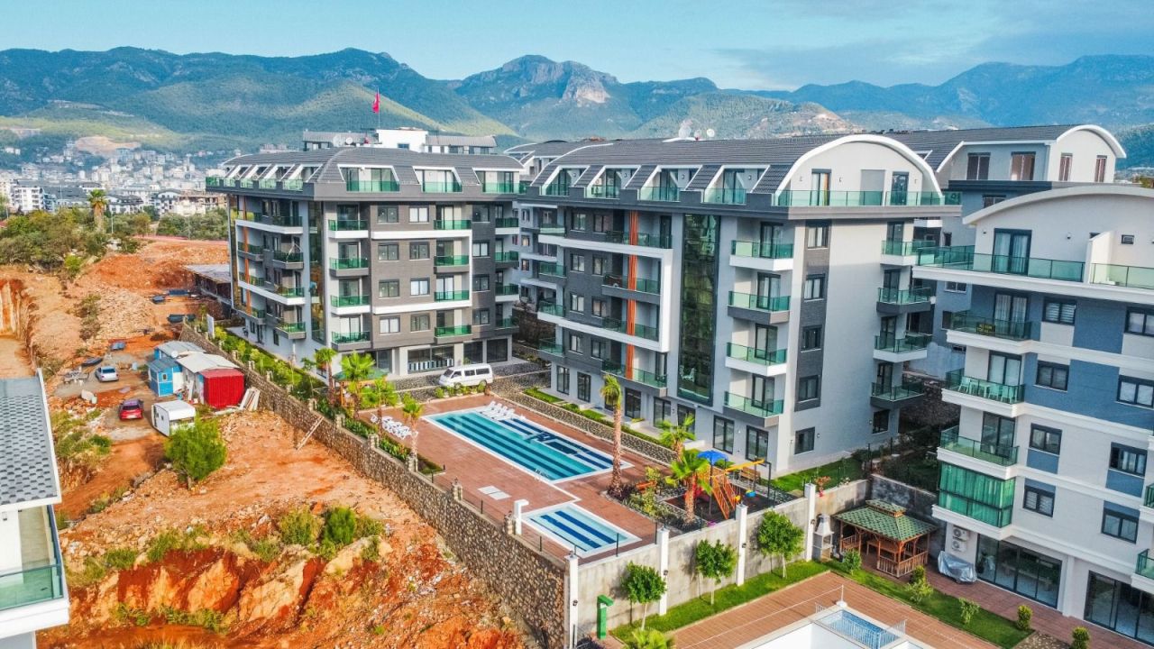 Апартаменты в Алании, Турция, 55 м² - фото 11