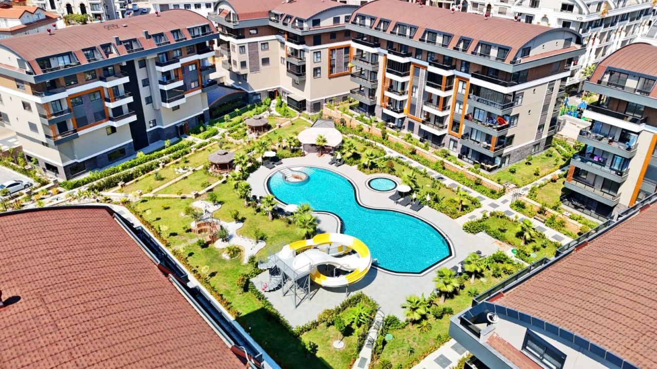 Апартаменты в Алании, Турция, 55 м² - фото 11