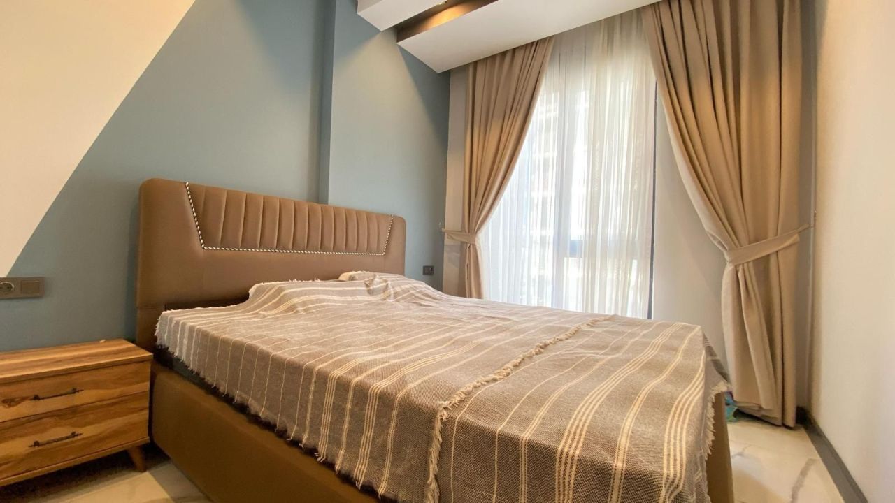 Апартаменты в Алании, Турция, 50 м² - фото 11