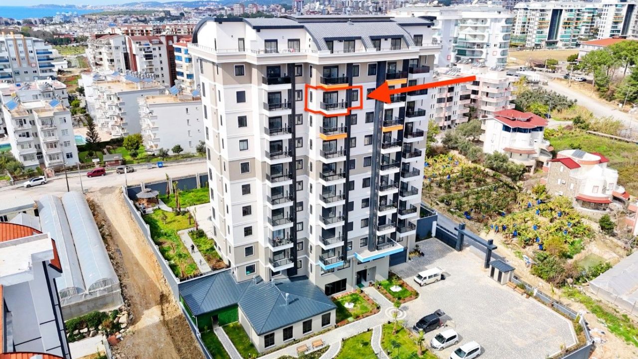 Апартаменты в Алании, Турция, 46 м² - фото 12