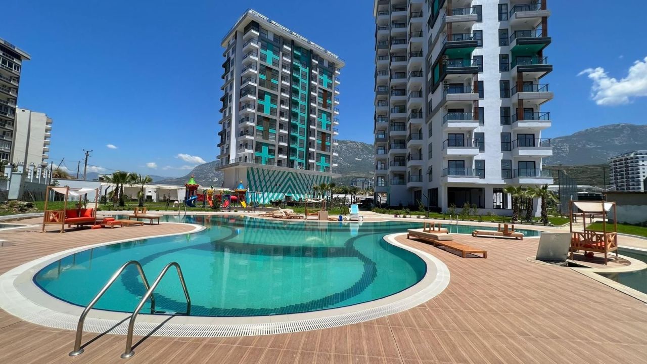 Апартаменты в Алании, Турция, 60 м² - фото 12