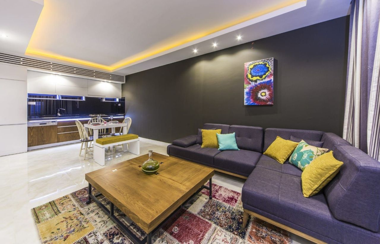 Апартаменты в Алании, Турция, 65 м² - фото 13
