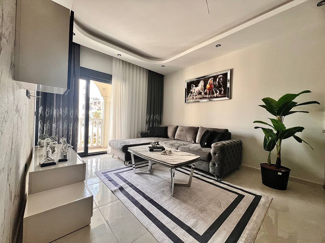 Апартаменты в Алании, Турция, 55 м² - фото 14