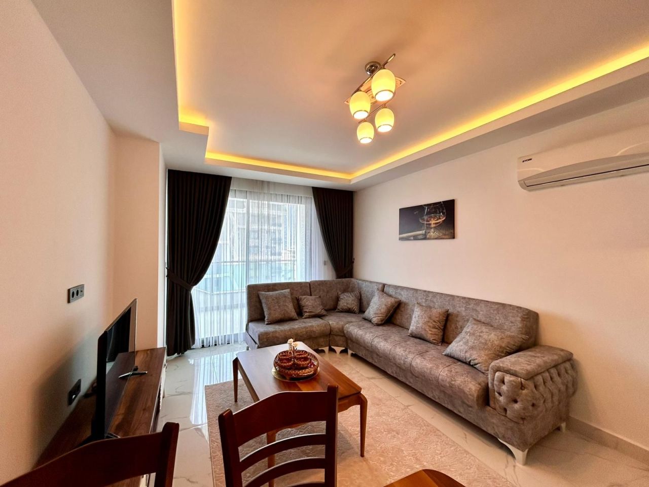 Апартаменты в Алании, Турция, 75 м² - фото 14