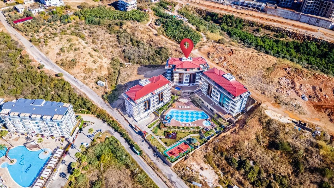 Апартаменты в Алании, Турция, 50 м² - фото 14