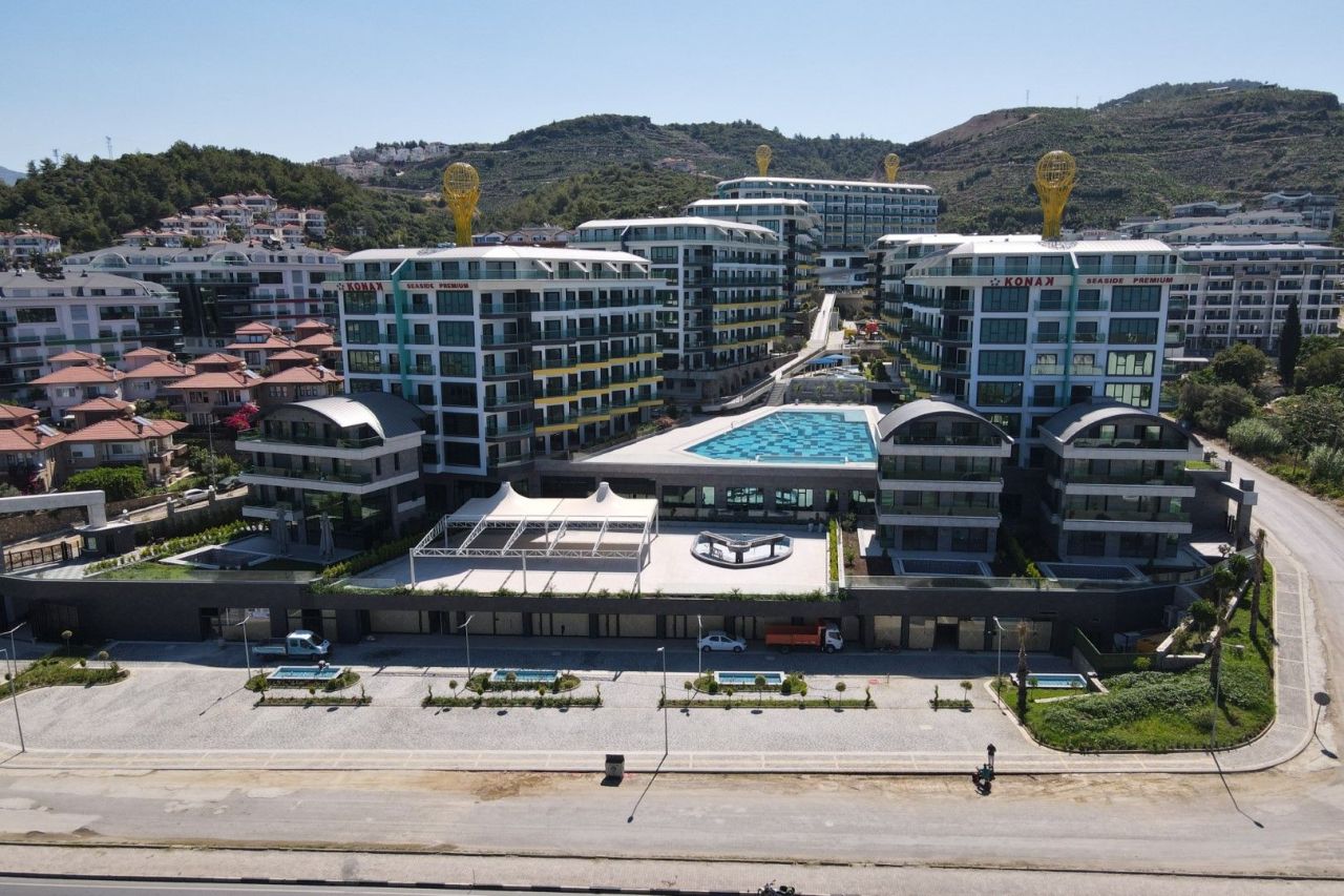 Апартаменты в Алании, Турция, 65.7 м² - фото 14
