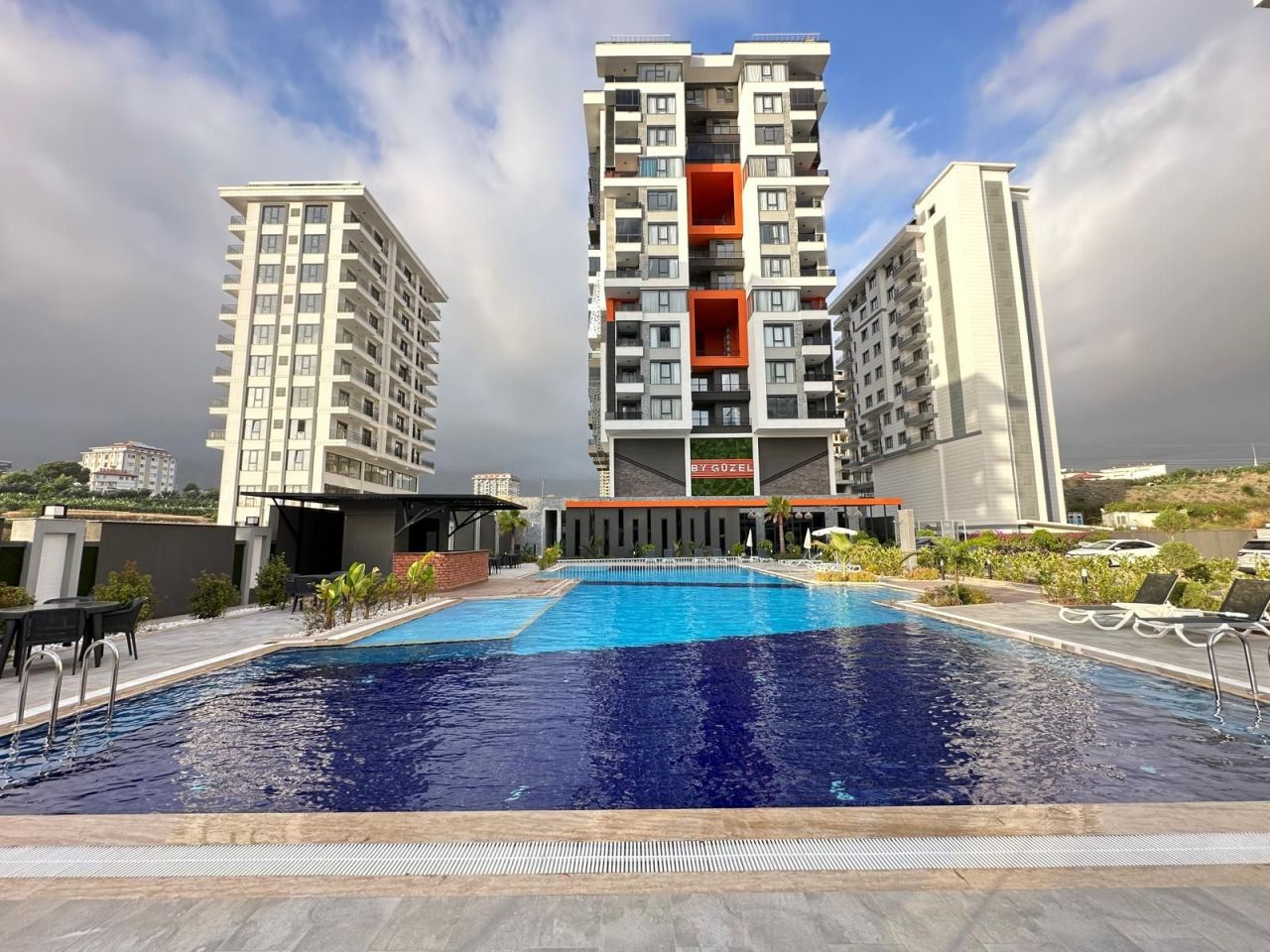 Апартаменты в Алании, Турция, 100 м² - фото 14