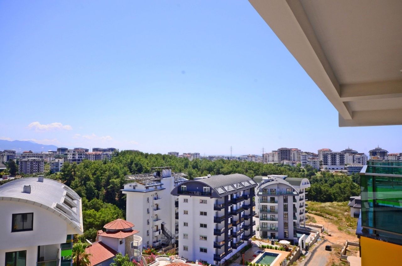 Апартаменты в Алании, Турция, 100 м² - фото 14