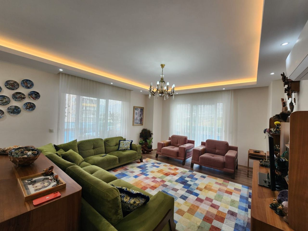 Апартаменты в Алании, Турция, 110 м² - фото 15