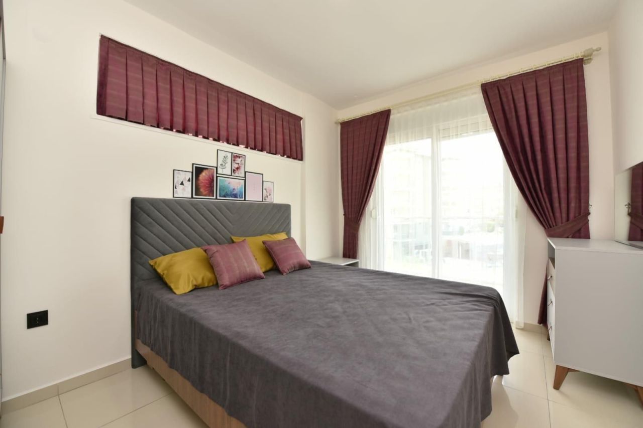 Апартаменты в Алании, Турция, 55 м² - фото 14
