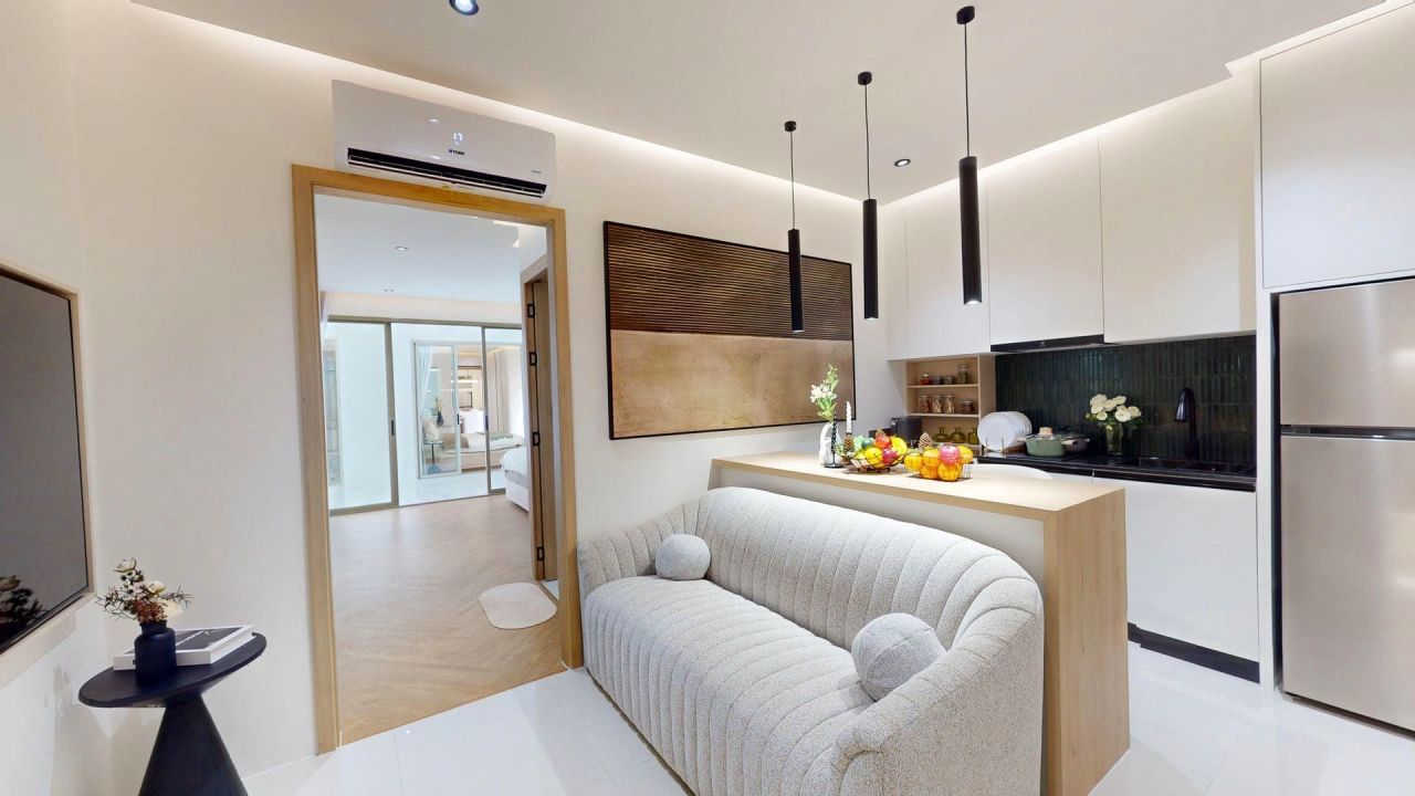 Квартира на пляже Банг Тао, Таиланд, 37 м² - фото 1