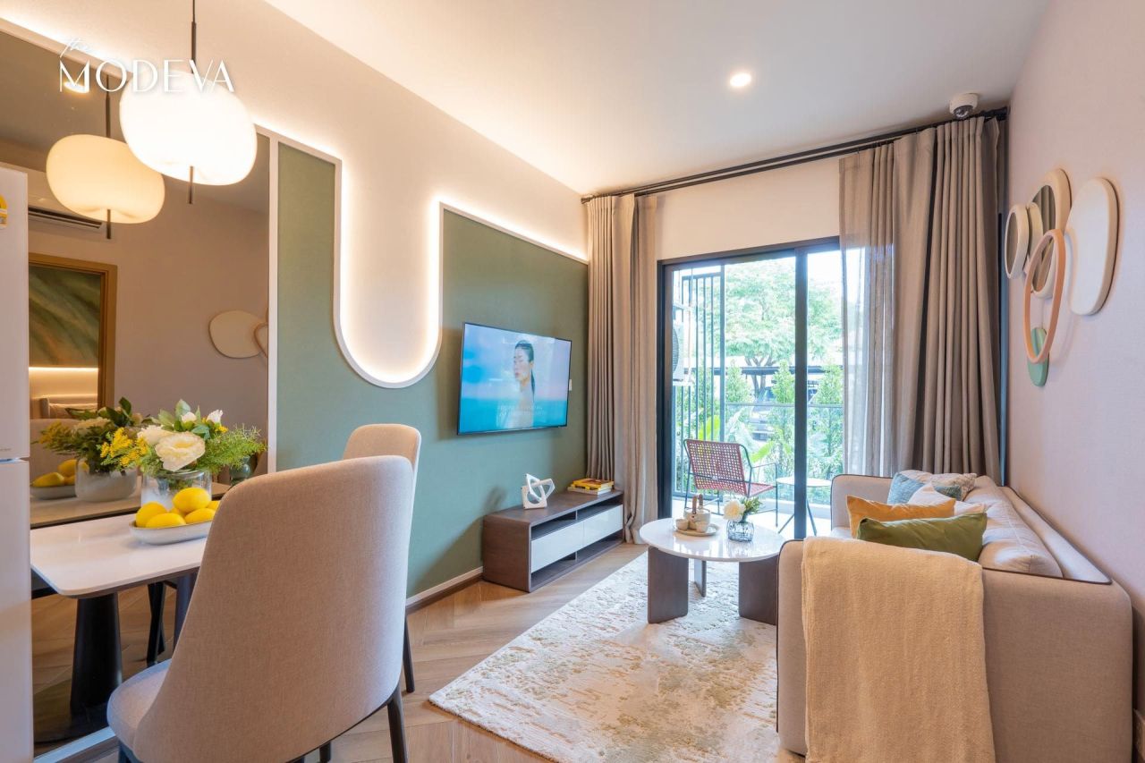 Квартира на пляже Банг Тао, Таиланд, 29 м² - фото 1