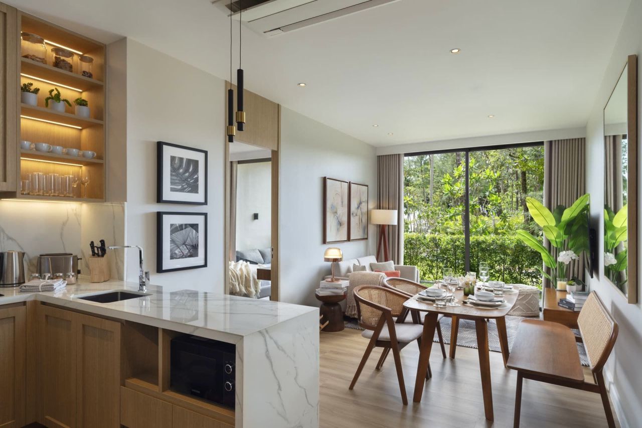 Квартира на пляже Банг Тао, Таиланд, 52 м² - фото 1
