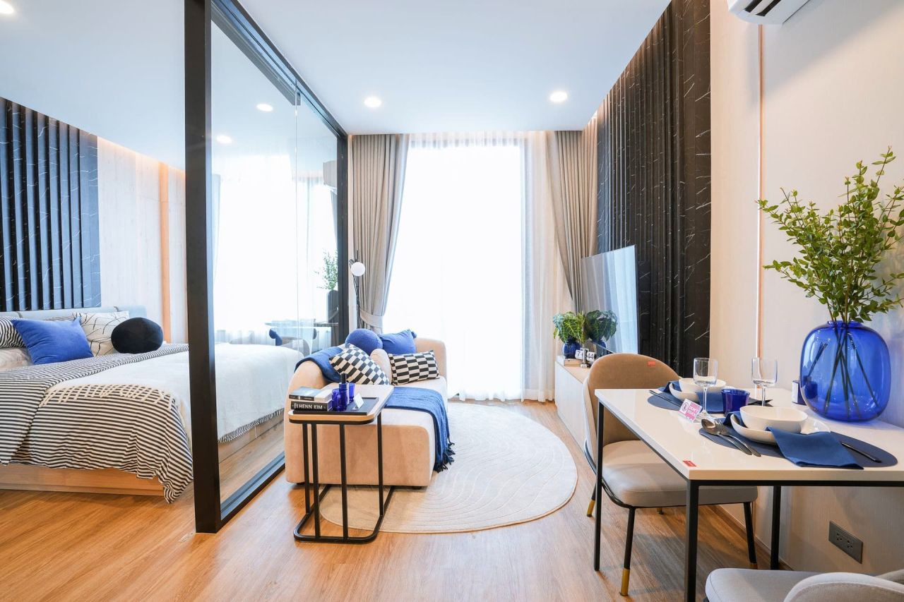 Квартира на пляже Банг Тао, Таиланд, 32 м² - фото 1