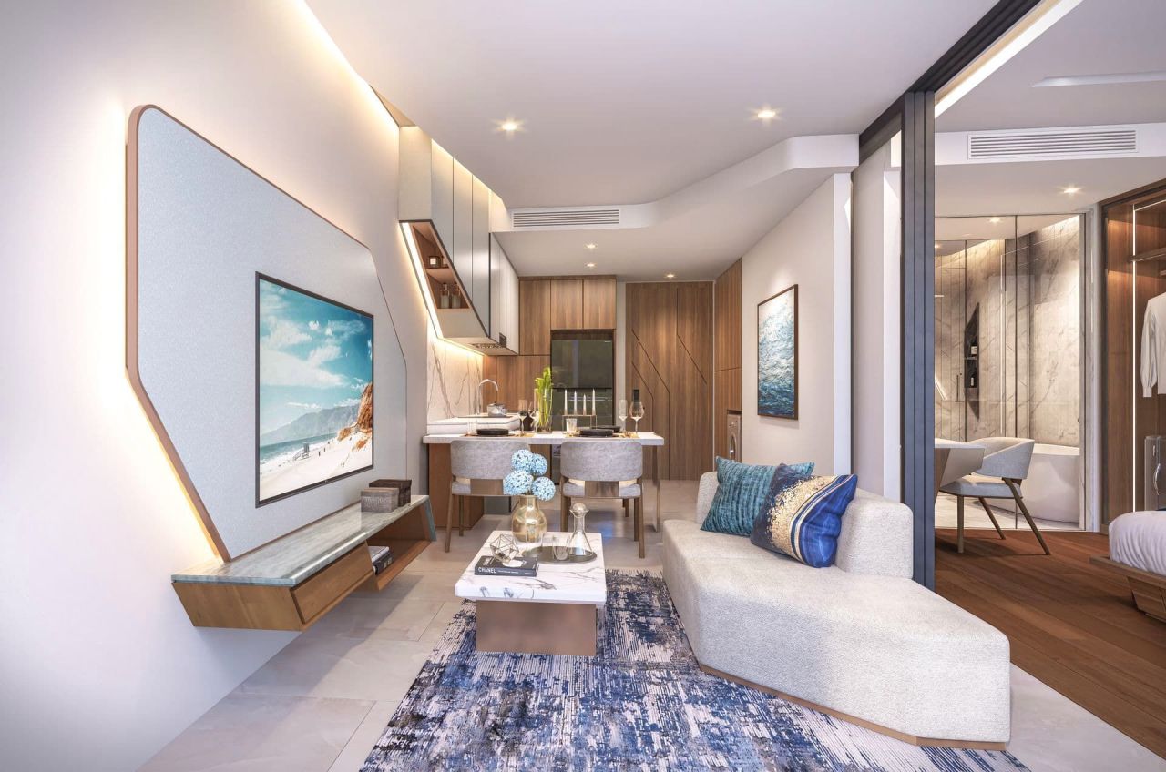 Квартира на пляже Банг Тао, Таиланд, 60 м² - фото 2