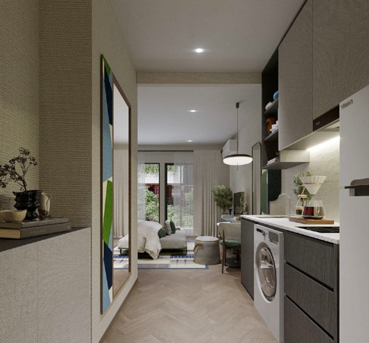 Квартира на пляже Банг Тао, Таиланд, 28 м² - фото 2