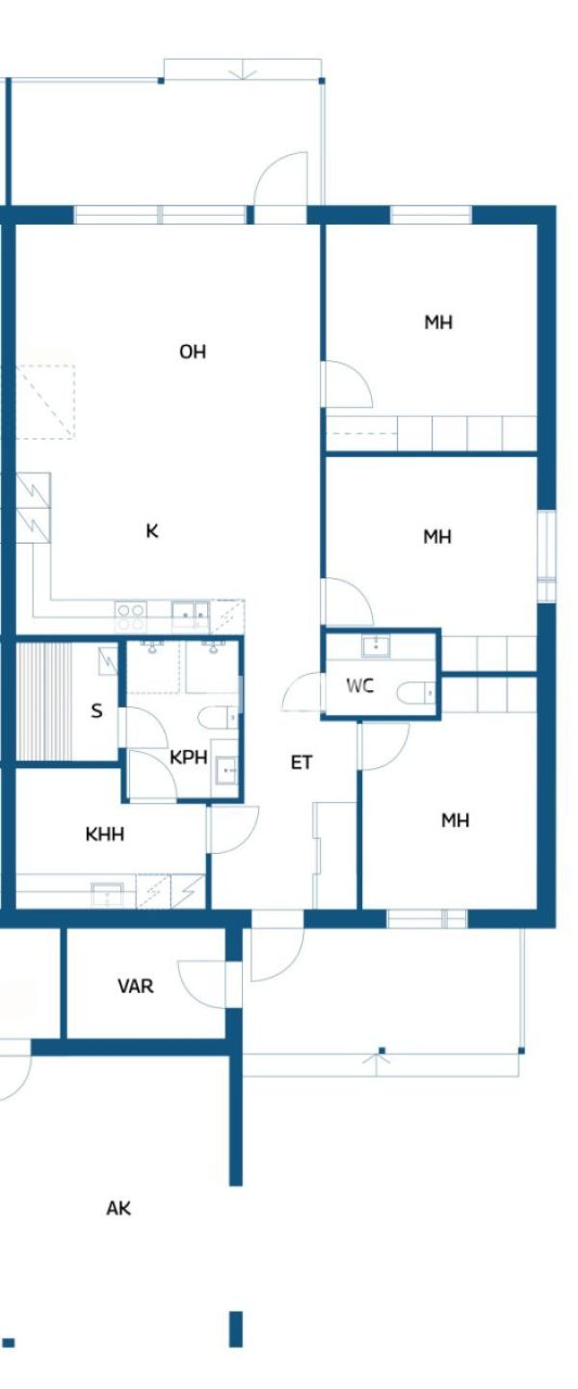 Дом Нурмиярви, Финляндия, 105 м² - фото 2