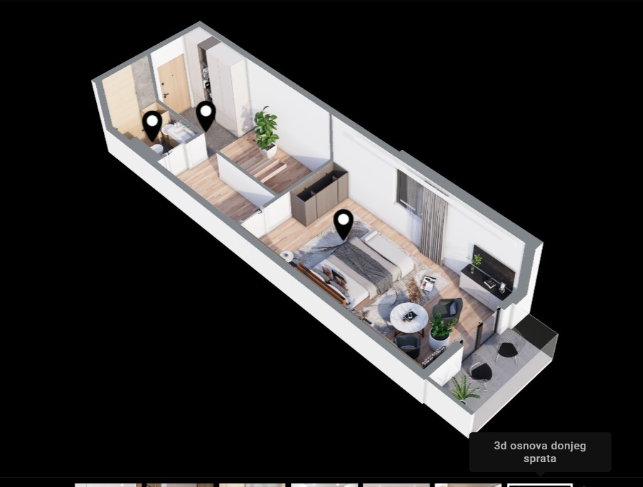 Квартира в Златиборе, Сербия, 39 м² - фото 9