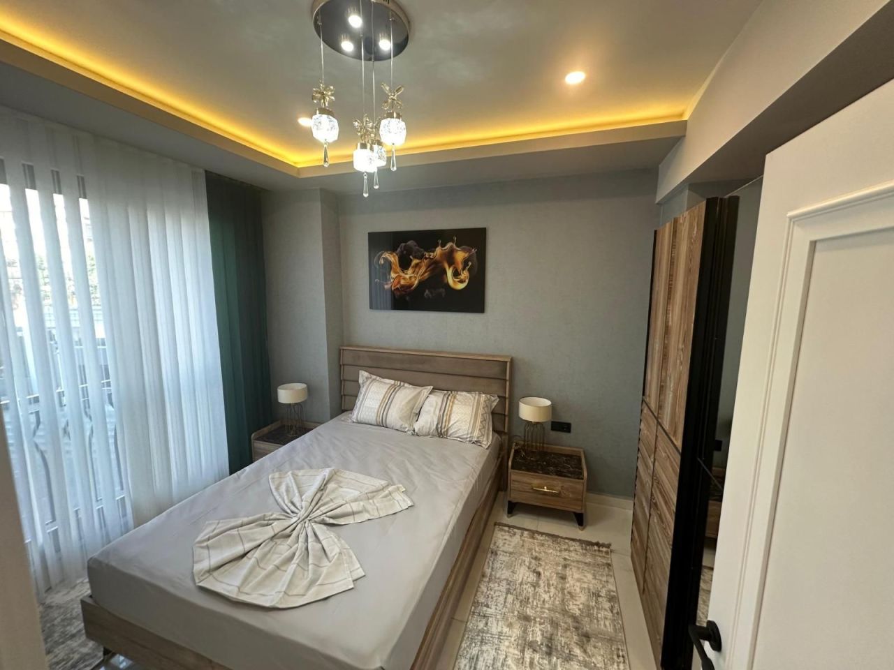 Апартаменты в Алании, Турция, 55 м² - фото 15