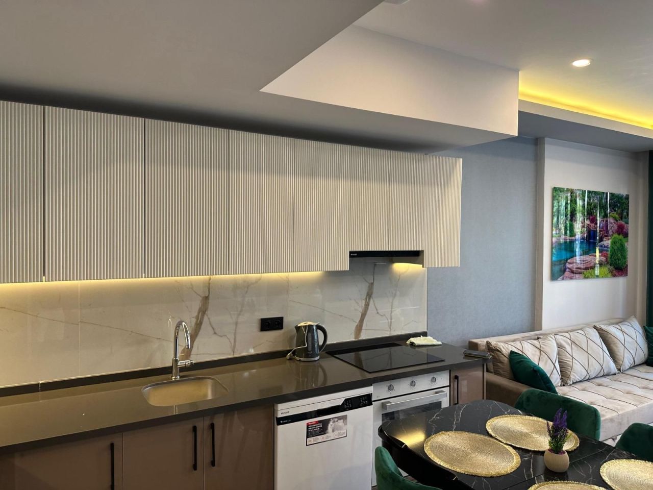 Апартаменты в Алании, Турция, 55 м² - фото 16