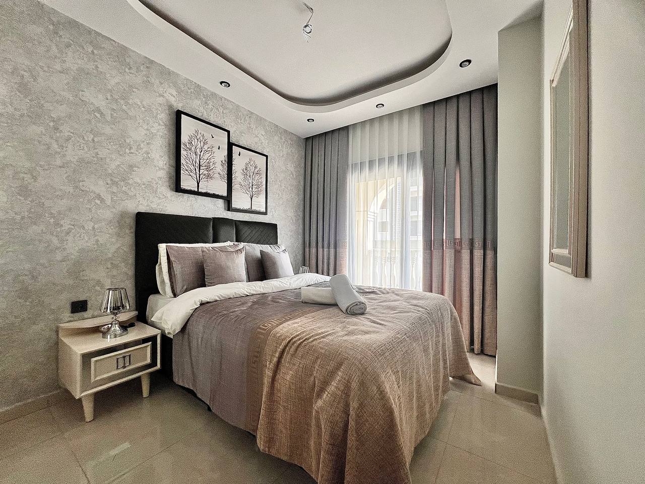 Апартаменты в Алании, Турция, 55 м² - фото 17
