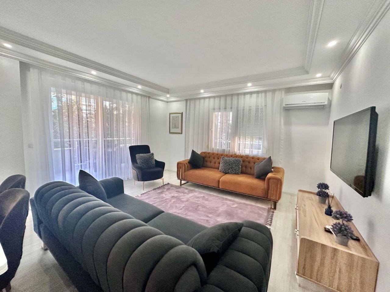 Апартаменты в Алании, Турция, 140 м² - фото 17