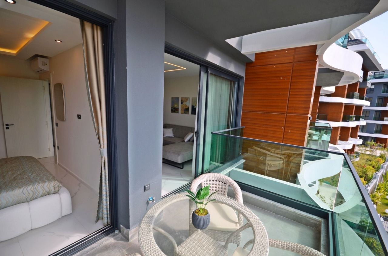 Апартаменты в Алании, Турция, 55 м² - фото 17