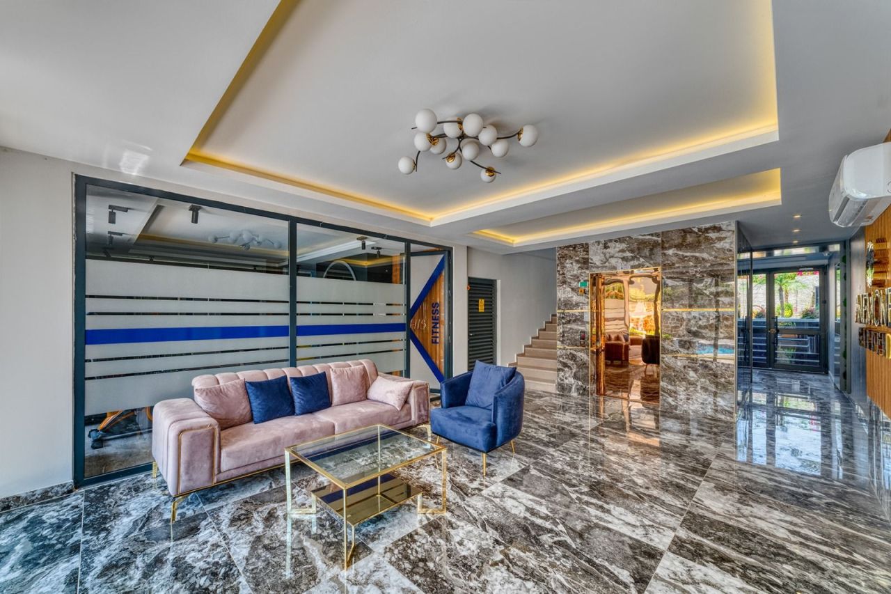 Апартаменты в Алании, Турция, 45 м² - фото 17