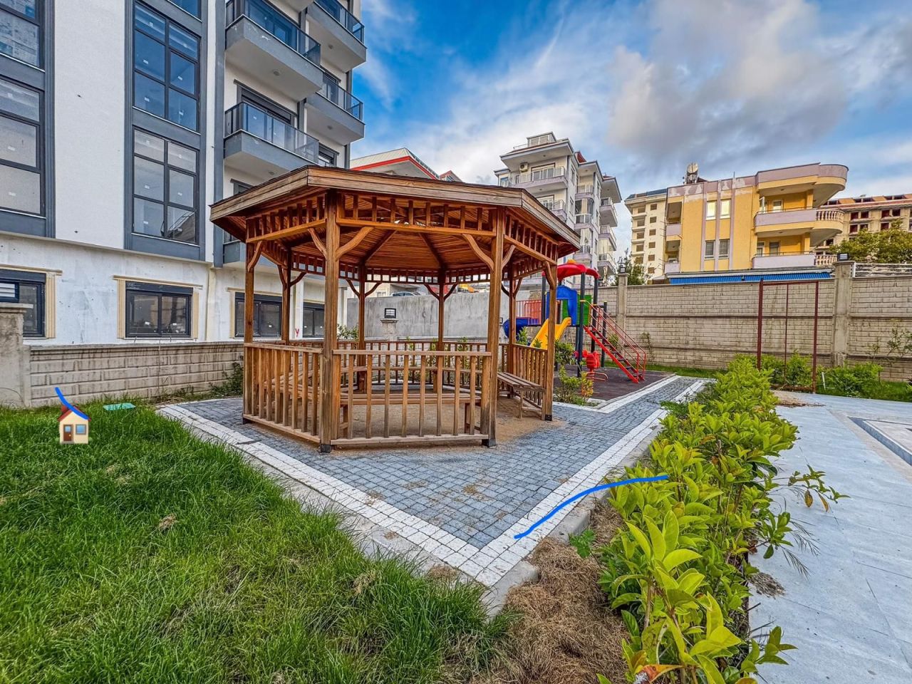 Апартаменты в Алании, Турция, 50 м² - фото 17