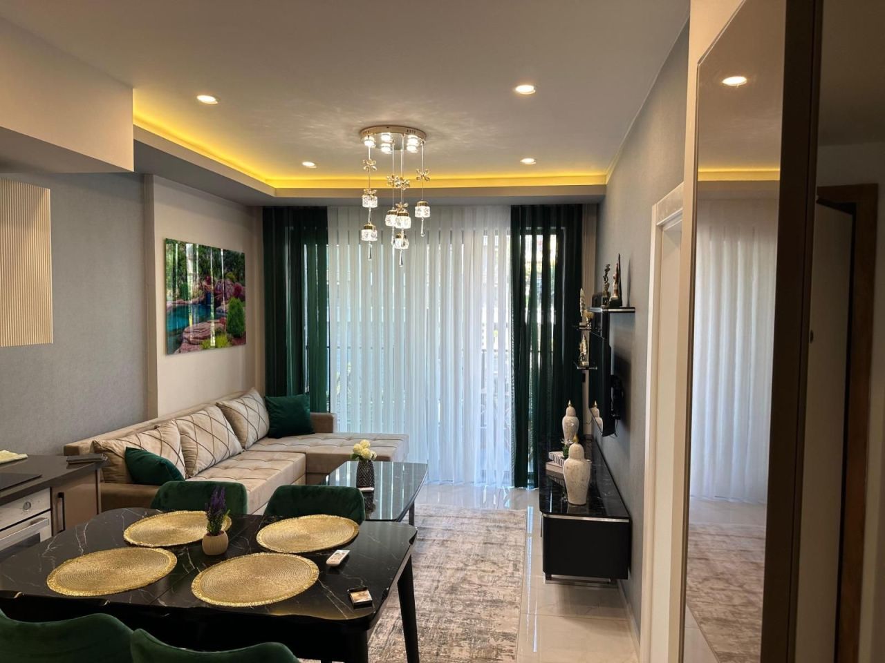 Апартаменты в Алании, Турция, 55 м² - фото 17