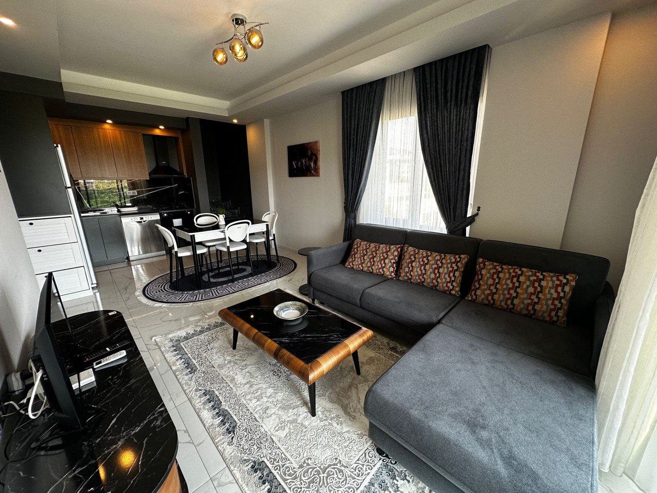 Апартаменты в Алании, Турция, 100 м² - фото 18