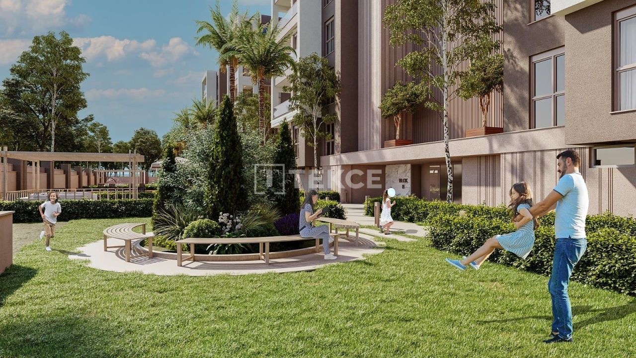 Апартаменты в Анталии, Турция, 55 м² - фото 7