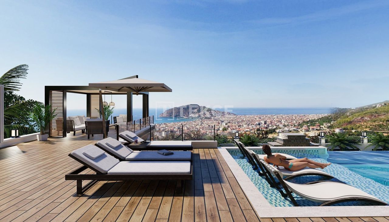 Апартаменты в Алании, Турция, 78 м² - фото 11