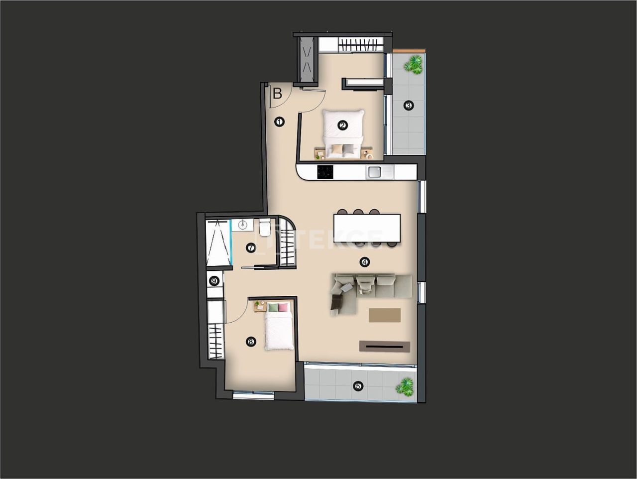 Апартаменты в Торревьехе, Испания, 79 м² - фото 13