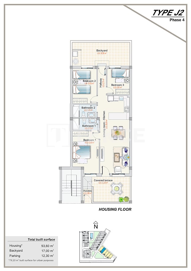 Пентхаус в Торревьехе, Испания, 88 м² - фото 6