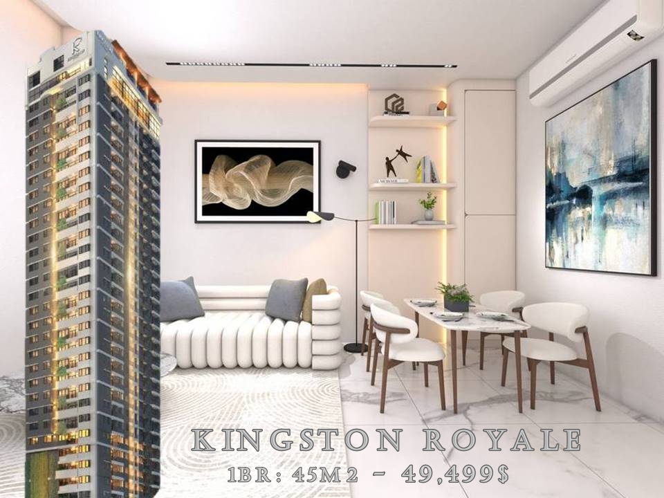 Апартаменты в Пномпене, Камбоджа, 45 м² - фото 1