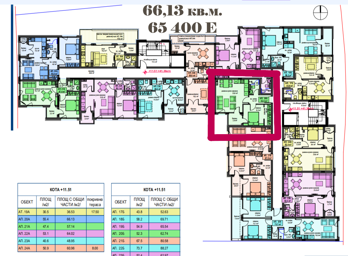 Квартира в Бургасе, Болгария, 57 м² - фото 9