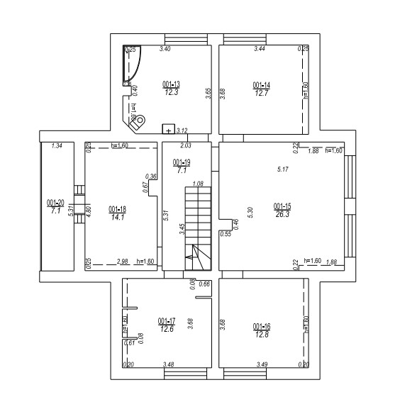 Дом в Даугавпилсском крае, Латвия, 302 м² - фото 18