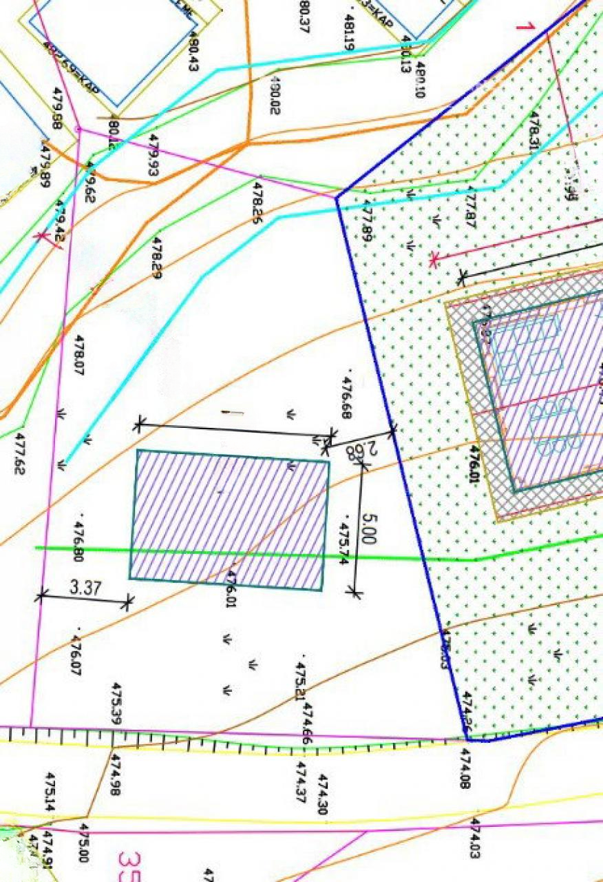 Земля в Постойне, Словения, 300 м² - фото 4