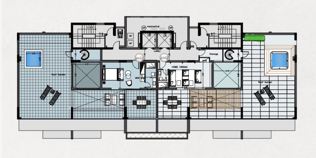 Пентхаус в Пафосе, Кипр, 286 м² - фото 13